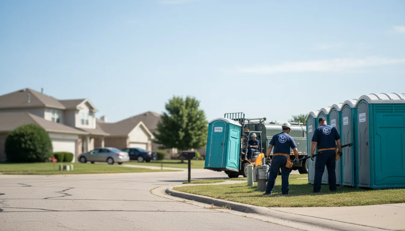 Porta Potty Rental in Paradise, KS near me